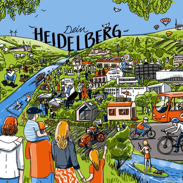 Wimmelbild Dein Heidelberg 